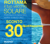 Logo Rottama il tuo vecchio Solare e ricevi uno sconto del 30% sull'acquisto di uno nuovo