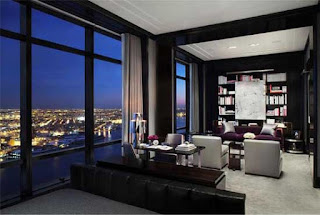 Striking Penthouse Interior Design For Apartment Photo