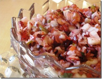 cran-apple salsa