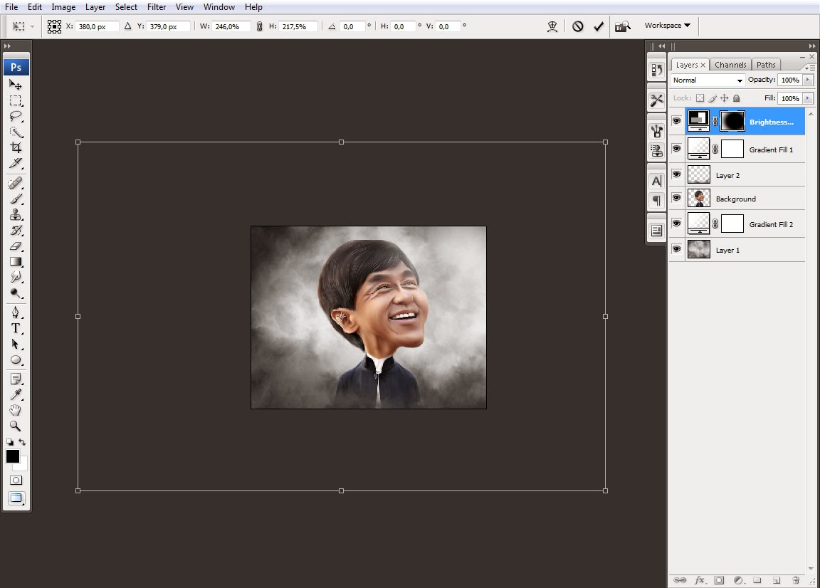  Cara membuat Karikatur dengan Photoshop