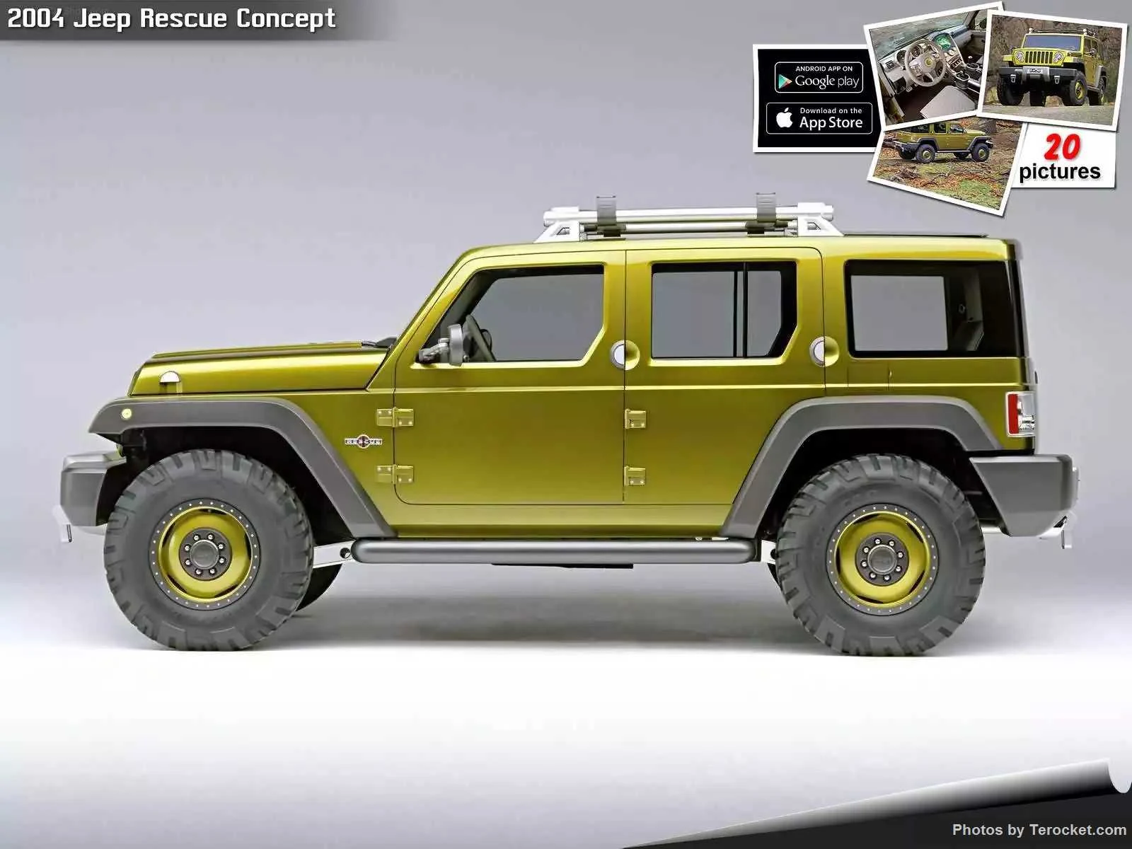 Hình ảnh xe ô tô Jeep Rescue Concept 2004 & nội ngoại thất