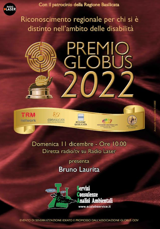 A Pisticci il 'Premio Globus 2022'