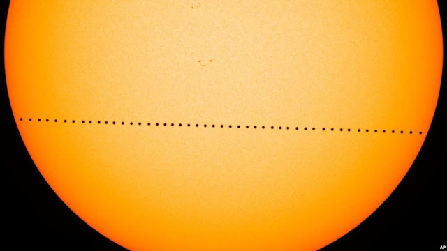 UNIVERSO: Mercurio ofrecerá raro espectáculo: Desfilar frente al Sol.