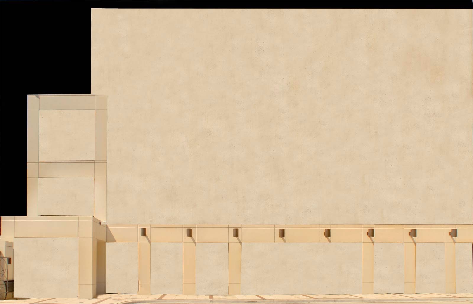 how to clean outside brick wall