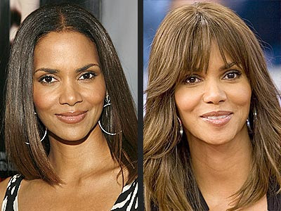 halle berry with long hair