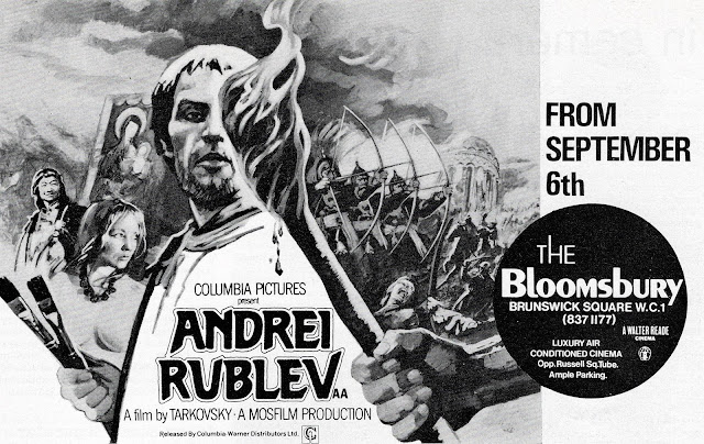 Andrei Rublev advert - Films and Filming magazine (October 1973)