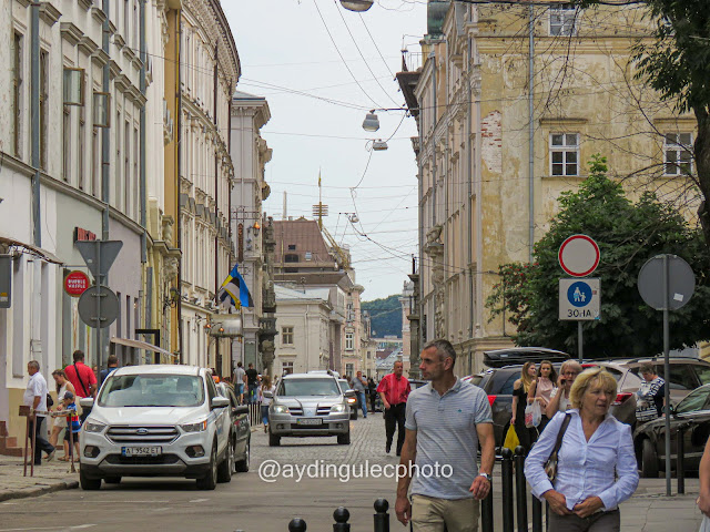 Streets of Lviv Old City Center