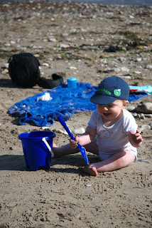 Alexander on the beach