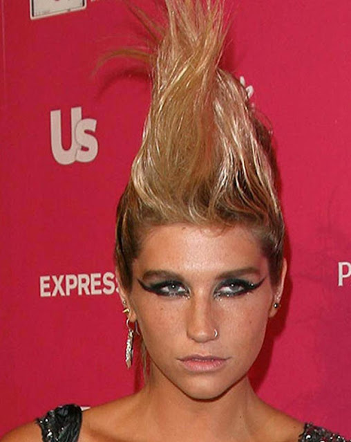 Kesha Weird Hairstyle