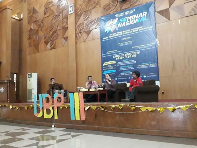 BEM KEMA Perpusinfo UPI Gelar Seminar Nasional TBM