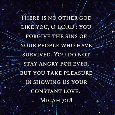 Daily Catholic Bible Verse Micah 7:18