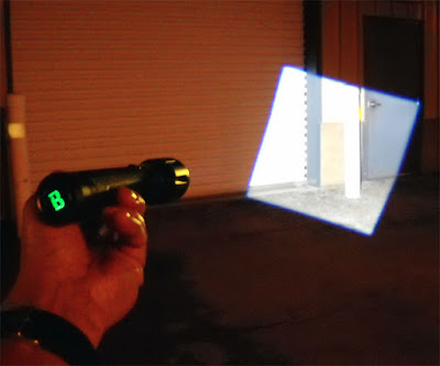 The Square Beam HD Flashlight From Bushnell, Perfect For Hunting Or Illuminate The Boogeyman Under Your Bed