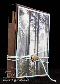 Make a Self Standing Box Of Cards - Free Tutorial Available - Details here