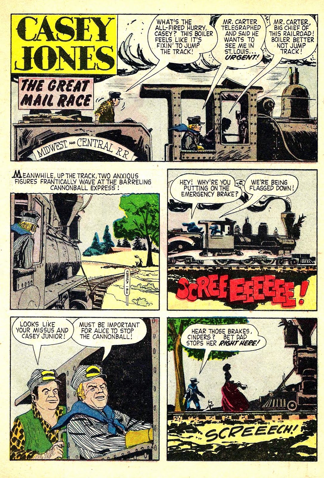 From 1958's Four-Color #915, From 1958's Four-Color #915,