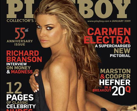 Carmen Electra whose real name is Tara Leigh Patrick was born on April 20 