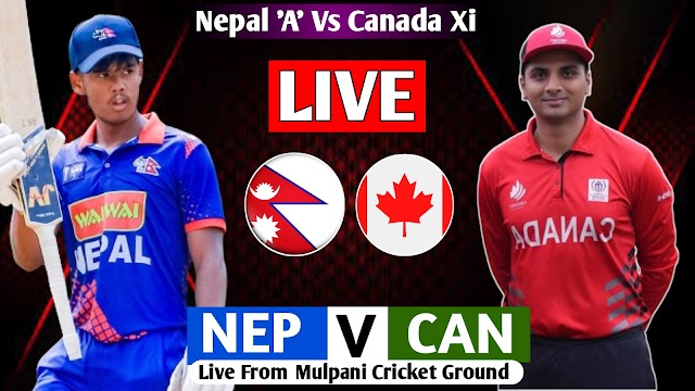 Nepal 'A' Vs Canada 'Xi' Unofficial Odi Series: Live Coverage of 2nd Match, 1st Match Highlights