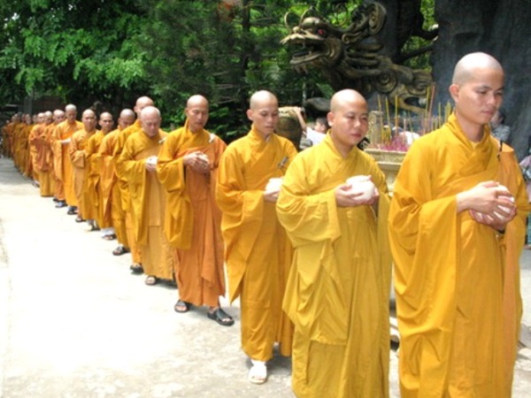 người áo lam - phóng sự thời sự phật giáo