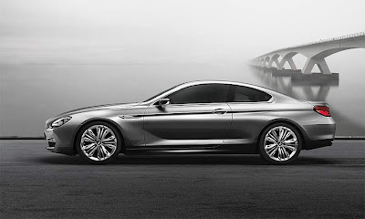 side view of BMW 6 Series Coupe