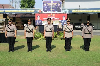 Sertijab Kapolres Mojokerto