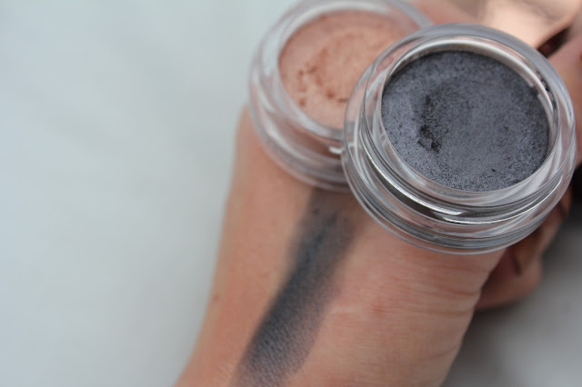 Clarins Iridescent Shadow in 01 Aquatic Rose and 03 Aquatic Grey