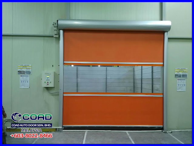 COAD, High Speed Door, INDONESIA, INDUSTRIAL DOOR, JAPAN, KOREA, MALAYSIA, Pintu Berkelajuan Tinggi, pintu pvc, PVC Roller Shutter Door, THAILAND, VIETNAM, シート製高速シャッター, 