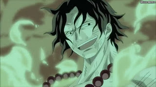 ワンピースアニメ 頂上戦争編 491話 エース Portgas D. Ace | ONE PIECE Episode 491