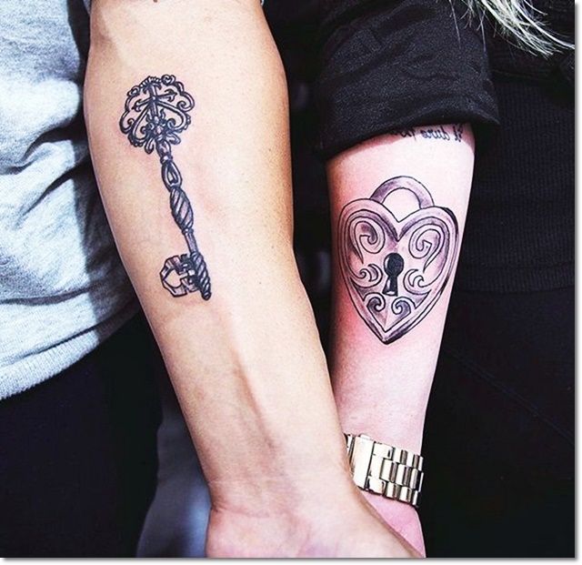 Small Tattoo tips for Couples with meaning