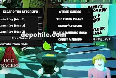 Roblox Escape the Afterlife Script Token, Farm Hilesi İndir 2025
