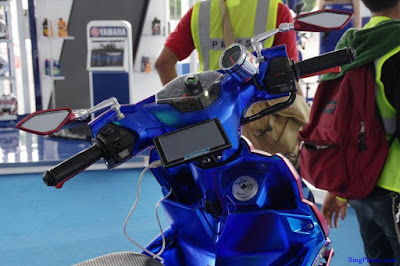32 Foto Gambar Modifikasi Motor Yamaha Mio M3 125cc Blue 