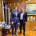  Συνάντηση Χατζηγάκη με τον Υπουργό Άμυνας   