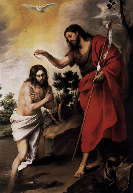  Murillo Baptism painting 