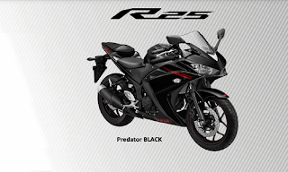 Spesifikasi, Warna, Fitur dan Harga Motor Yamaha R25 R-Shop terbaru Dealer Resmi Yamaha Jakarta