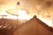 Tiga Rumah di Banjarwangi Hangus Terbakar Dilalap Sijago Merah