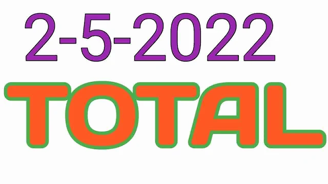 2-05-2022 3UP VIP TOTAL THAILAND LOTTERY - THAI LOTTERY 100% SURE NUMBER 2-05-2022