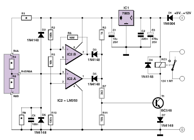 http://circuitsdiagram-lab.blogspot.com/2013/02/simple-analogue-electronic-key.html