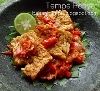 Resep Tempe Penyet Sambal Terasi Pedas