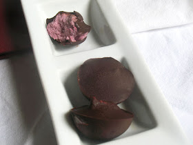 Creamy Raspberry Chocolates