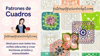 Patrones de Cuadros Crochet | Grannysquares