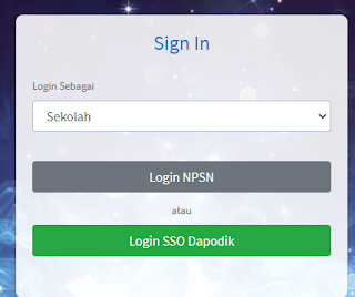 login ke manajemen sekolah