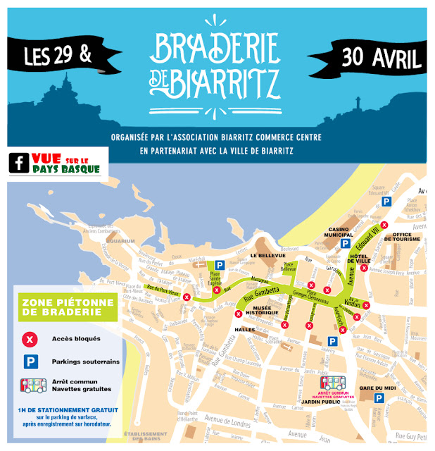 Biarritz la Braderie de Printemps 2022