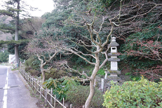 鳥取県米子市西町 湊山公園 駐車場 正面登り口