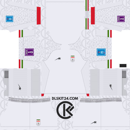 Iran (ایران) Kits 2024-2026 Majid - Dream League Soccer Kits 2024 (Home)