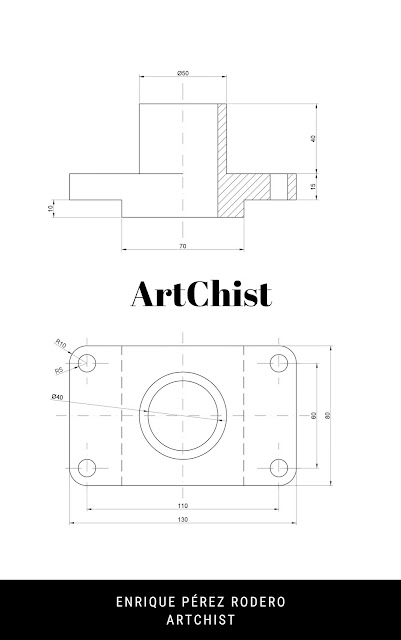 Ejercicios de Autocad 2D y 3D | Conceptos Básicos | Línea + Circunferencia + Recorte + Simetría + Copiar