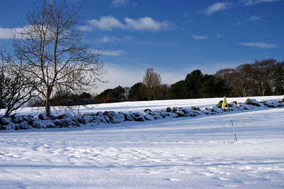 a seasonal view of Hazlehead Golf Course which will be sold to Donald Trump