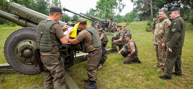 Президент відвідав навчальний центр Національної гвардії