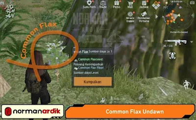 Cara Mendapatkan Common Flax di Garena Undawn