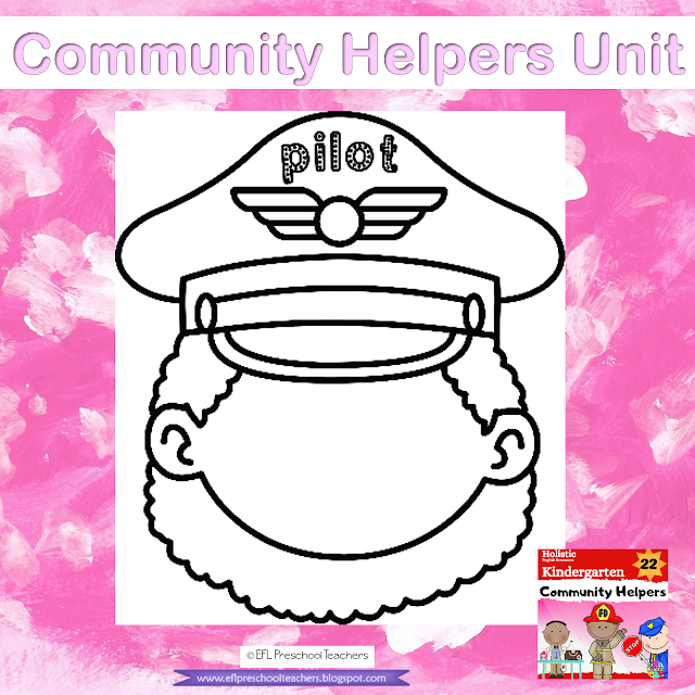 preschool community helpers worksheets for kindergarten