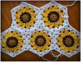 crochet hexagons