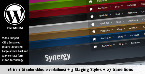 Synergy Premium Portfolio and Blog - Portfolio Creative