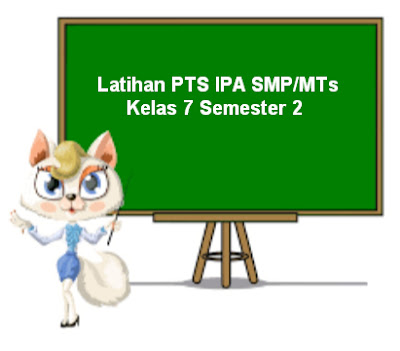 Soal dan Pembahasan PTS IPA SMP/MTs Kelas 7 Semester 2
